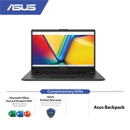 Asus VivoBook Go E1404F-AEB888WMS Laptop | AMD Ryzen 5-7520U | 16GB RAM 512GB SSD | 14'' FHD | AMD R