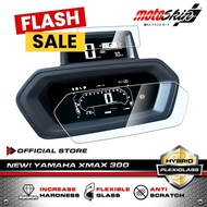 motoSkin ฟิล์ม Plexiglass กันรอยหน้าปัด NEW! XMAX300 Dashboard Protection Film #ฟีล์มติดรถ #ฟีล์มกัน