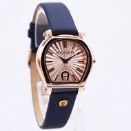 Aigner Pavia ARWLA2200112 - Jam Tangan Analog Wanita Rosegold Dial Blue Leather Original