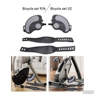 [Jjgggo] Exercise Bike Pedal Easy to Install with Adjustable Strap Fitness Bike Parts