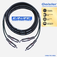 Audio Cable/Power Cable RCA 2 RCA to 2 RCA GEISLER