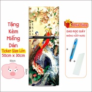 Easy to Apply Back Adhesive Refrigerator Sticker_9599