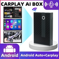 M68 Carplay กล่อง Ai Android 13.0 2 + 32G ไร้สาย CarPlay Android ตัวแปลงออโต้ Youtube Netflix Wifi USD การ์ด SD
