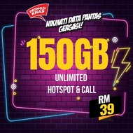 ONEXOX DATA PLAN | 150GB | ONEXOX UNLIMITED DATA SIMKARD | UNLIMITED HOTSPOT CALL | TANPA HAD