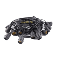 [ HCM ]Dây đuôi đèn kín nước 5m 10 đuôi / 10m 15 đuôi / 10m 20 đuôi siêu rẻ