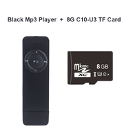 Mini MP3 Player Student English Listening Learning Walkman Plug-in Card MP3 Support TF Card USB Dire