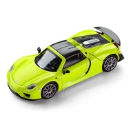 Trends Hobby 241086(A) 1/64 Porsche 918 Spyder Acid Green Diecast Scale Model Car