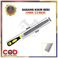 Kikir hpl kikir besi kikir parut datar  8inchi dan 10 inchi gagang fiber
