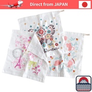 【Direct from JAPAN】hiorie Hand Towel Gauze Towel Set of 3 Cute Travel Pattern