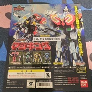 日本BANDAI魔法戰隊机械人扭蛋全4種