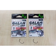 Bullzen Galah Hook 4216 Ultra Blade Point Slim 20 Pcs untuk Memancing Ikan