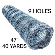 ✓┇HOG WIRE 9 HOLES X 40 YARDS (LOCAL NOT CHINA)