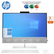 HP Pavilion 24-k1001D 23.8" FHD Touch All-In-One Desktop PC White ( i5-11500T, 8GB, 512GB SSD, MX350 4GB, W10, HS )