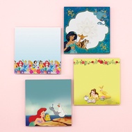 Disney Princess Memo pad 4SET(1 pcs 100 sheets) / School Office Stationery Notepad (9x9cm)