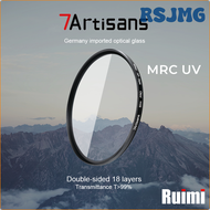 RSJMG 7Artisans MRC UV Filter Ultra Thin Multi-Coated Filter For Camera Lens 46mm 49mm 52mm 58mm 62mm 67mm 77mm 82mm HERJN