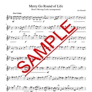 Merry-Go-Round of Life (Joe Hisaishi) Violin Music Sheet | Sheet Music [PDF]