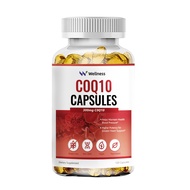 Wellness COQ10 Suplemen 300mg Meningkatkan Sirkulasi Darah dan Melindungi Kesehatan Kardiovaskular