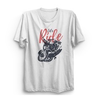 Baju Kaos Pria Distro Original Racing Otomotif Classic Lets Ride Keren Premium 100% Branded Atasan I