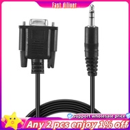 DB9 9 Pin VGA female cable ,DB 9 Female to TRS 3.5mm (1/8in) TRS Stereo Male Serial Data Cable-6 Fee