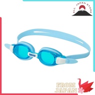 Arena Swimming Goggles Junior Size Sky Blue x Blue Free Size Anti-Fog (Rinon Function) AGL-7100J by Aipon