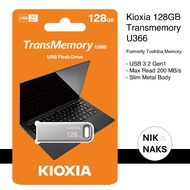 Kioxia 128GB Thumbdrive (TransMemory U366 USB 3.2 Flash Drive KLU366A128G)