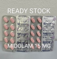 READY STOCK MIDOLAM 15 MG MIDOREST 7.5 MG IMOVANE 7.5 MG MILAN 7.5 MG SEDIL 5 MG ALPRAX XR 2 MG EPIC