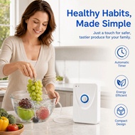 MIQUEL Fruit Vegetable Cleaning|Ozone Generator Sterilizer Deodorizer Ozone Fruit Vegetable Washer, 