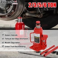 Lenodi Hydraulic Bottle Jack 2/s3/5/6/8/10TON/ For Car SUV/Pickup (Anti-Rust + Emergency Brake), COD