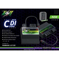 ESR MOTOR 100% ORIGINAL CDI 9 MODE LC135 V1-V7 / EX5 / DREAM / WAVE100 RED LEO CDI SIAP CABLE MODE A