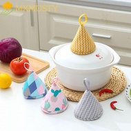 MXMUSTY Pot Handle, Cotton Thicker Anti-Scalding Pot Triangle Hat, Enamel Pot Insulation Cloth Cover Pot Holder Kitchen