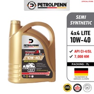 PETROLPENN 4x4 Lite 10W-40 (7L) Semi Synthetic API CI-4/SL Engine Oil