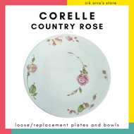 Corelle Country Rose Loose Replacement Plate Bowl (Sold Individually) Pinggan Mangkuk