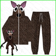 YB1 99 Nights in the Forest sport pants Cosplay costume reindeer hoodie zipper coat BY1