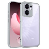 Ốp điện thoại cho OPPO Reno 14 Pro 13 F 14F 13F 2025 4G 5G mờ trong suốt Ốp điện thoại Ống Kính Bảo