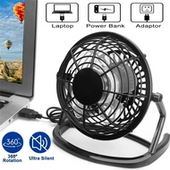 360 Rotation USB Mini Desktop Office Fan / Table Desk Cooler Portable Cooling Fans