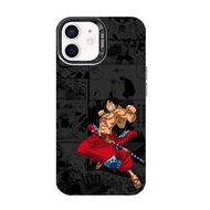 อนิเมะลูฟี่ญี่ปุ่น &amp; เคส Zoro สำหรับ IPhone 15 14 13 12 11 15 Pro ProMax XS XSmax 13Mini เท่ปลอกซิลิโคน DCCY