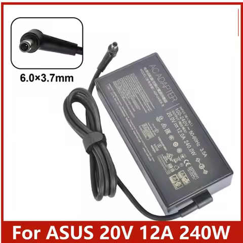 240W 20V 12A AC Adapter Power Supply For ASUS ROG 15 GX550LXS RTX2080 S15 S17 G15 G513 GX550LXS G733