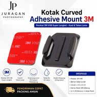 JP Curved Adhesive Mount Box Super Sticky VHB3m for GoPro DJI Insta360 SJCAM Action Camera