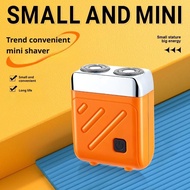 Portable Double Head Shaver Men's Home Mini Shaver Travel Shaver Intelligent Digital Display G5m0