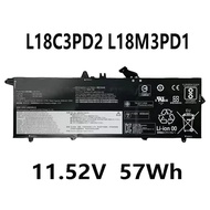L18C3PD2 L18M3PD1 11.52V 57W Laptop Battery For Lenovo ThinkPad T490S T495S 5B10W13878 02DL014 L18L3