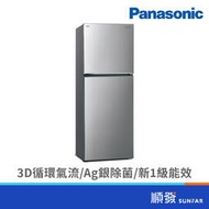 Panasonic  國際牌 NR-B493TV-S 498L雙門變頻無邊框鋼板電冰箱晶漾銀