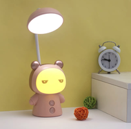 Vimite LED Desk Lamp USB Rechargeable Eye Protection Night Light Decorative Cute Study Table Lamp fo