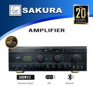Av-5024Ub Bluetooth Sakura 600W Karaoke Amplifier