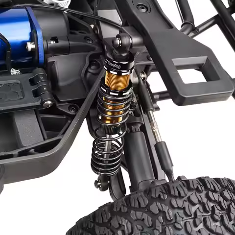 F150 Traxxas Raptor KYX Racing 100mm Aluminum Rear Shock Absorber Damper for 1/10 RC Crawler Car Tra