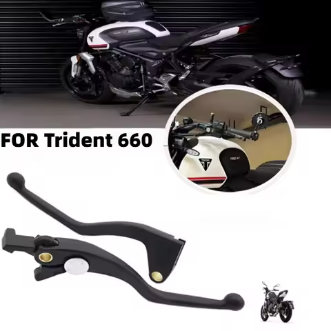 Trident 660 Motorcycle Clutch Brake Lever Horn Handlepull Rod Accessories for Trident 660 Trident 66