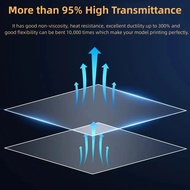 5 Keping Filem Fep 10.1 Inci 278x190x0.15mm Untuk Anycubic Photon Mono M5s M5 M5s Pro M7 M7 Pro Uv R