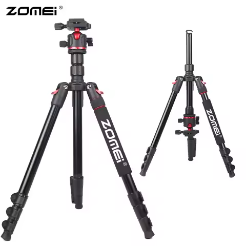ZOMEI Q173 Camera Tripod Extendable Multifunctional Stand for Micro DSLR Mobile Live Streaming Photo