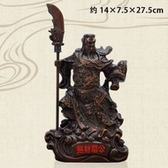 Statue of Guan Gong Three Kingdoms Model 21.5x14x7.5cm
