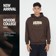Erigo Hoodie College Zentaro Light Brown - Unisex Fleece Hoodie Jumper