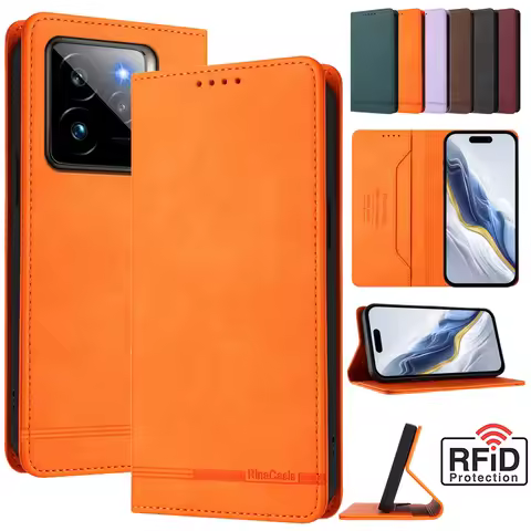 Leather Retro Anti-theft Wallet Flip Case For Realme GT 7 Pro Racing Neo 6 SE 6T 5 240W 3 5SE GT6 5G